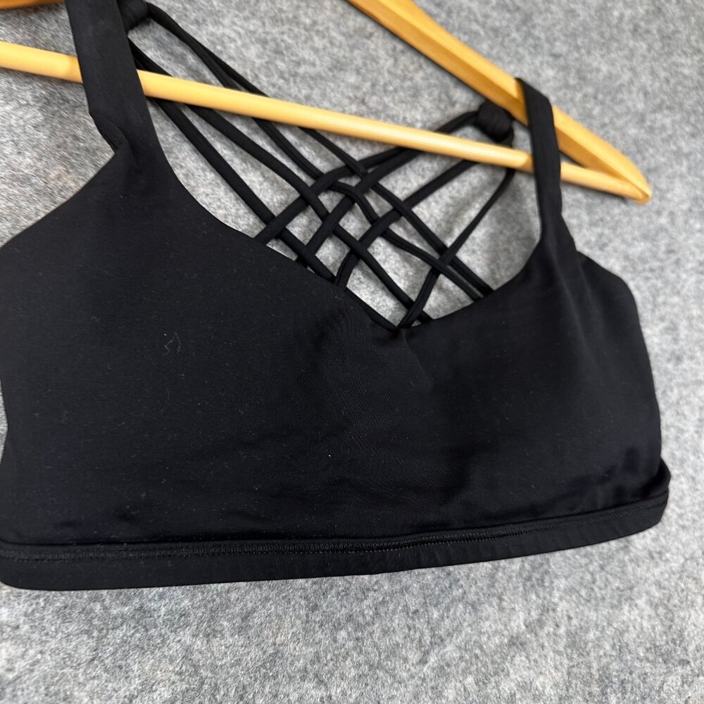 Lululemon Black Crossover Performance Sports Bra - image 5